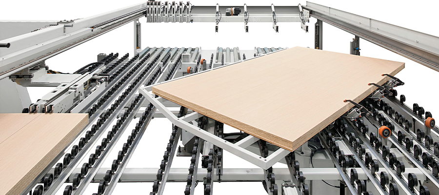 Biesse Rover Cut: soluții pentru debitarea panourilor din PAL și MDF