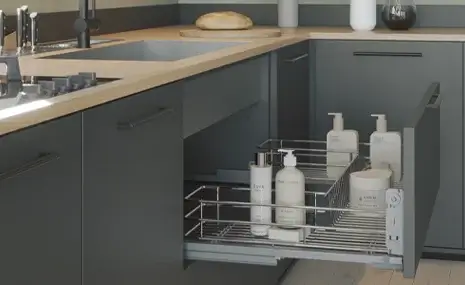 Depozitare sub chiuvetă