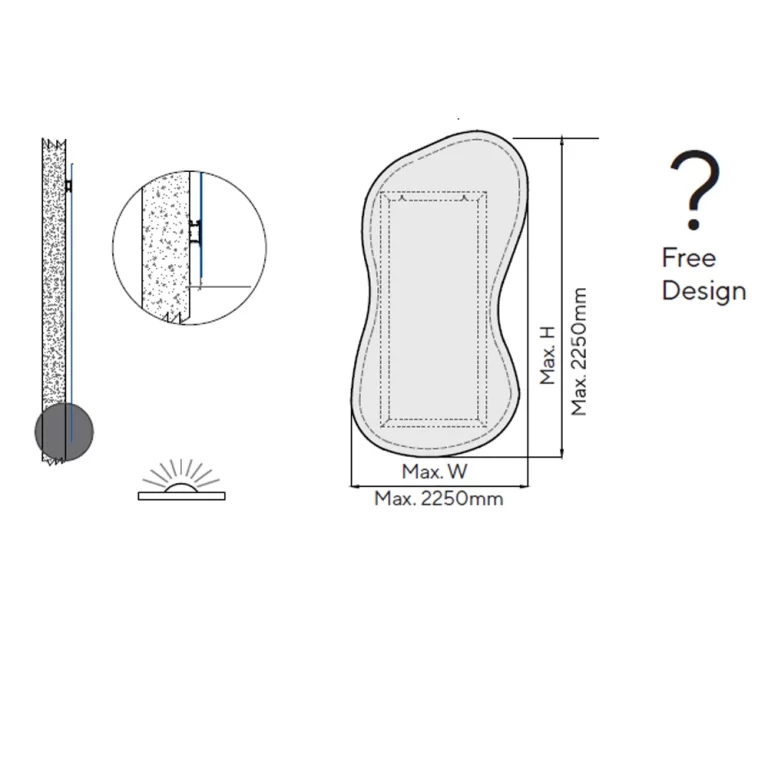 oglinzi cu forme atipice
