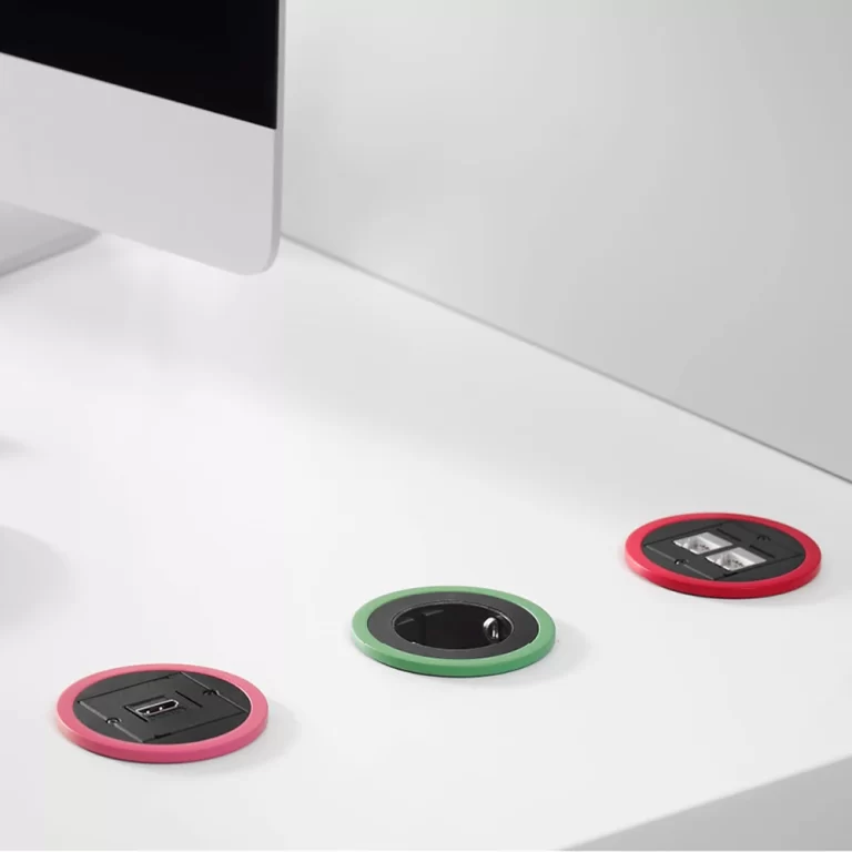 priza capac rabatabil colorat