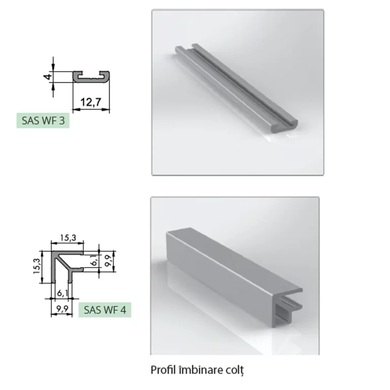 profile aluminiu waterfall