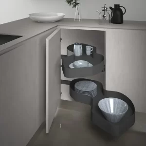 Set de 2 rafturi extractibile Sige Nuvola ART. 371 PRO