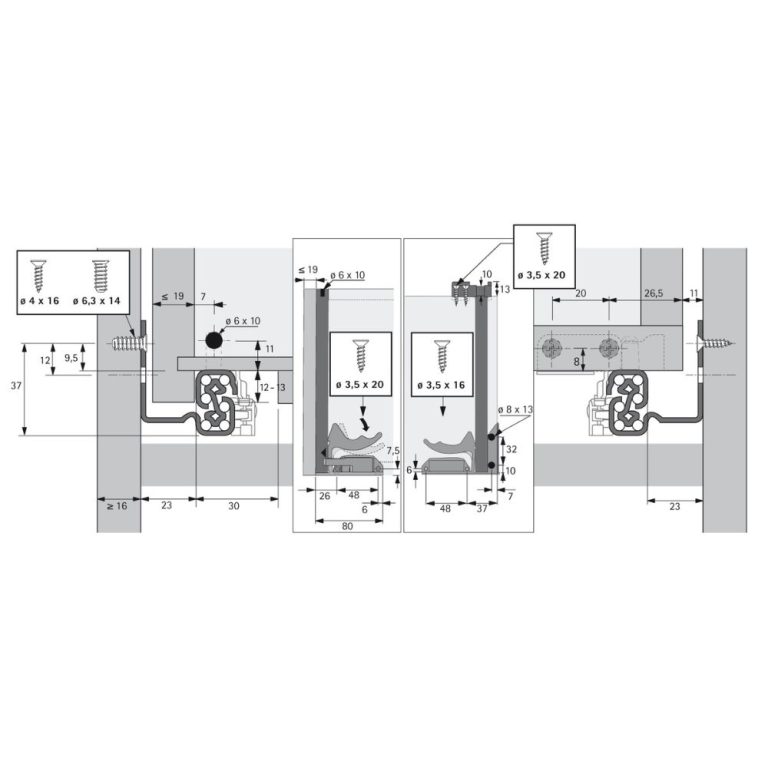glisiere quadro v6 schita