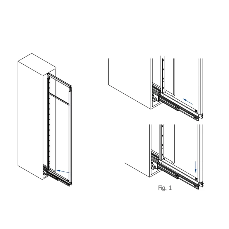 sistem coloane bucatarie modern