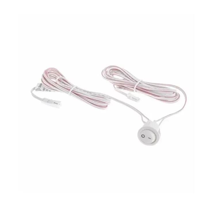 Comutator universal cu fir alb