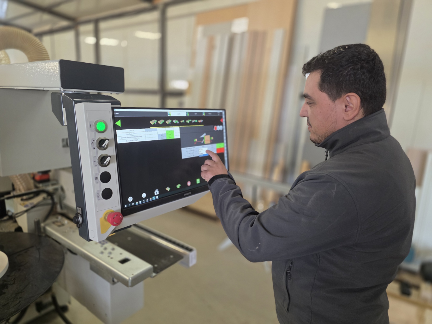 instalare si punere in functiune utilaje mobilier