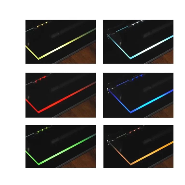 LED-uri polițe din sticlă