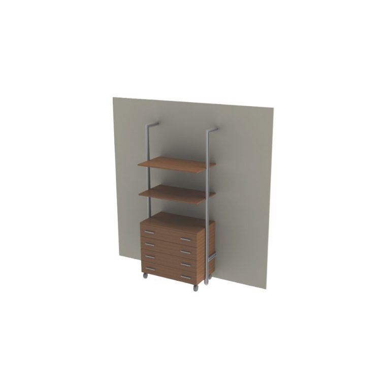 amenajare cu sistem GP3 fixare perete