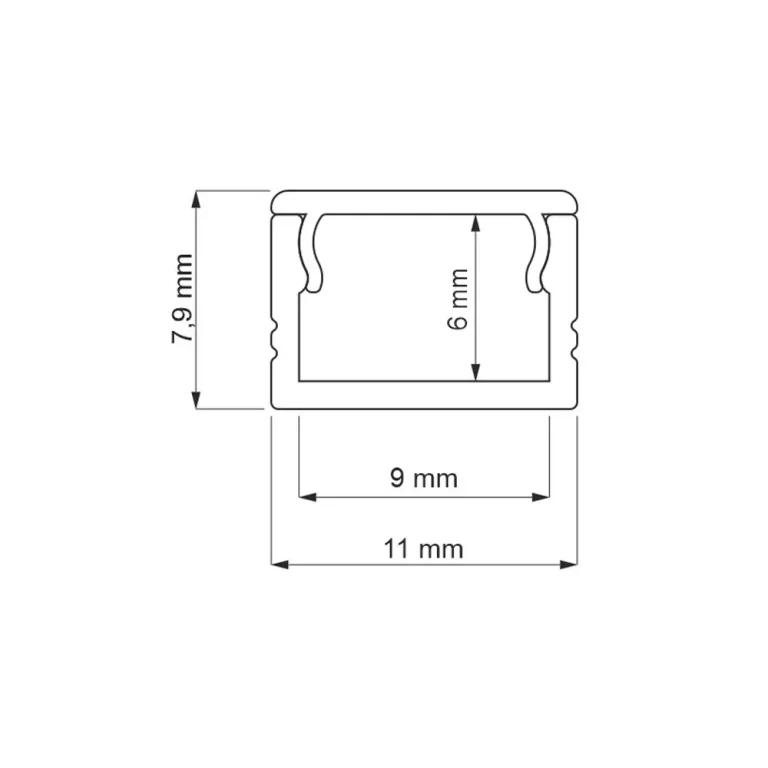 profil design light banda led