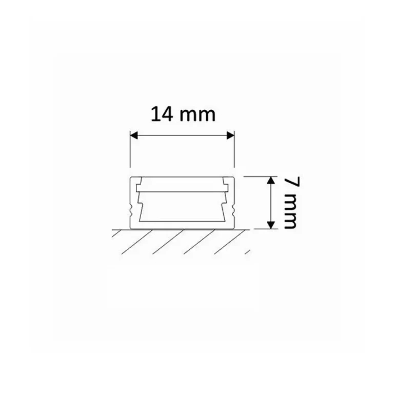 profil mini banda led