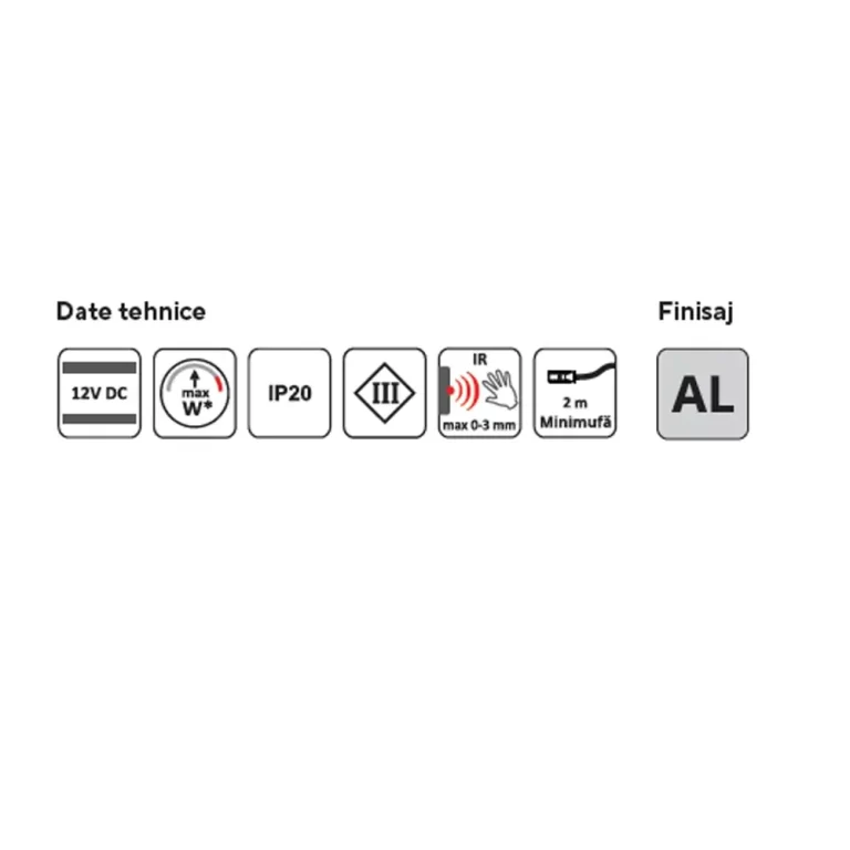 profile cu banda led pentru bucatarie