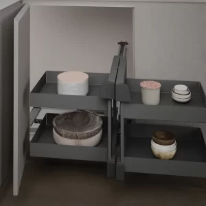 Sistem extractibil corpuri colț