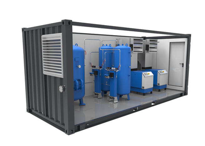 container aer comprimat