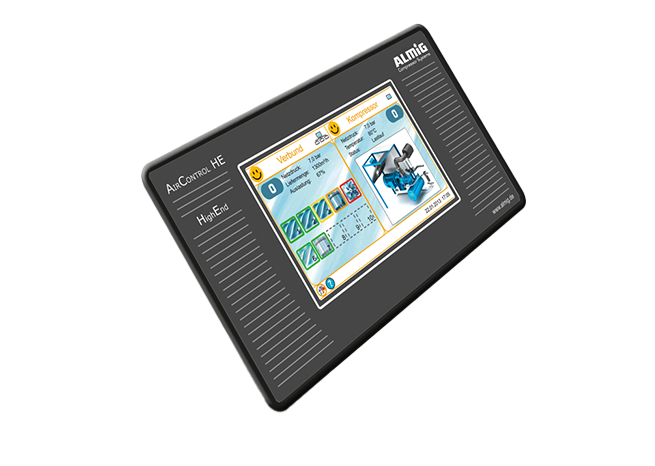 control aer comrimat alming